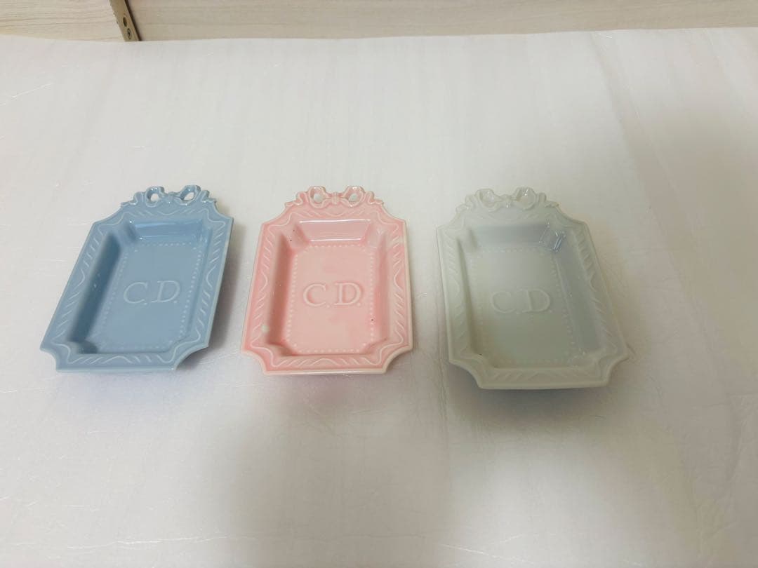 Diorクリスチャンディオール トレイ ミニプレート 皿 小物入れ アクセサリー