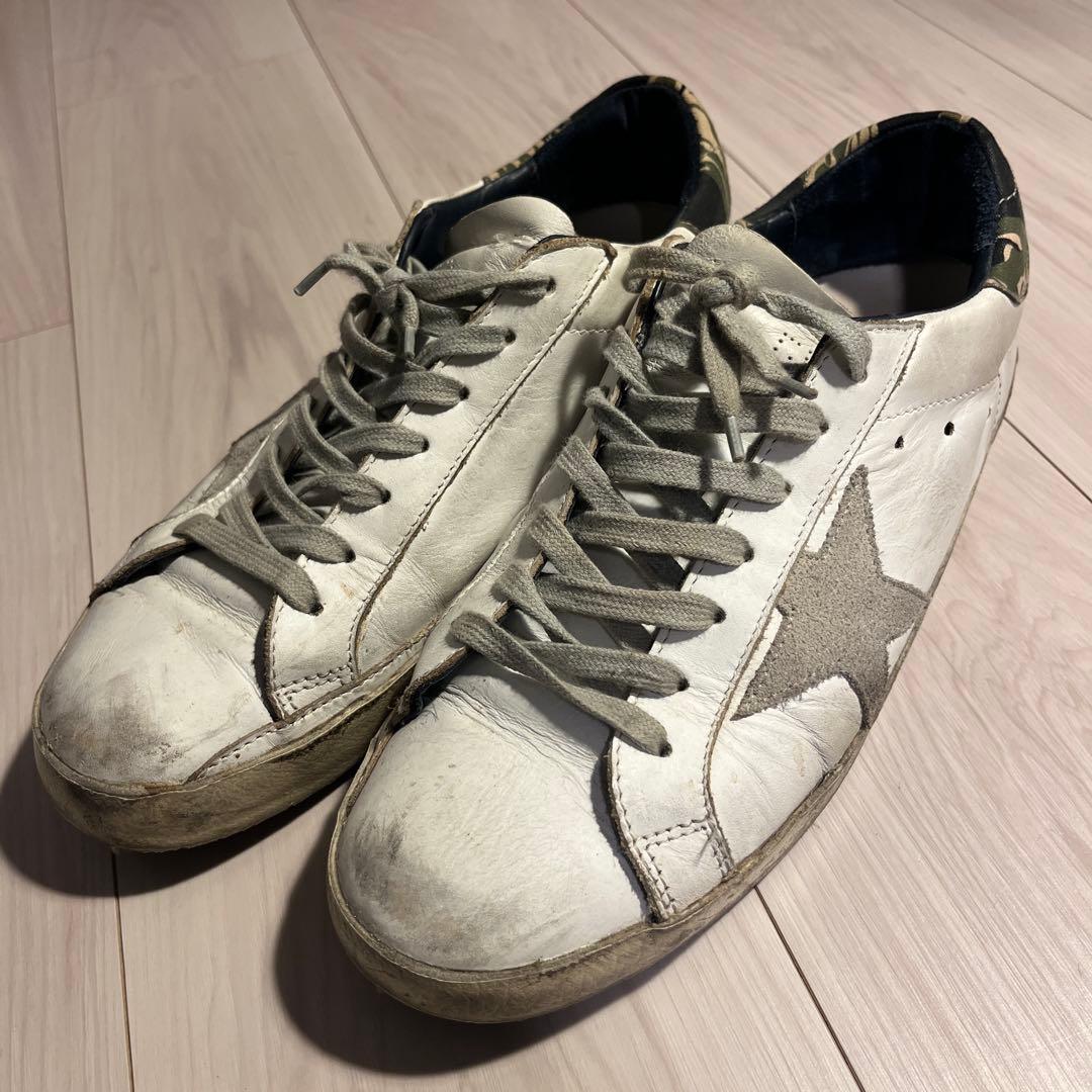 Golden  Superstar ホワイト迷彩　値下げ対応可！