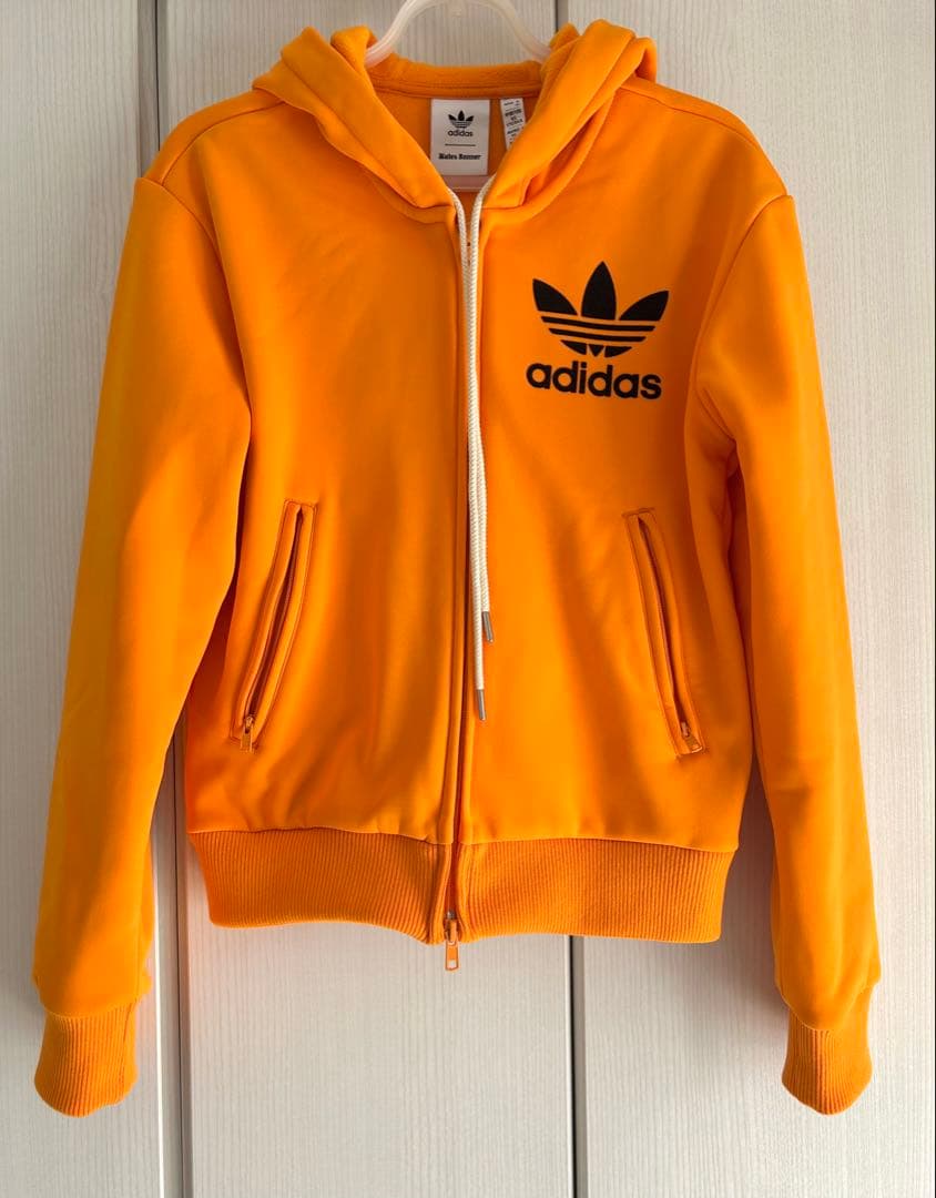ADIDAS BY WALES BONNER 　ロゴジップパーカー オレンジ