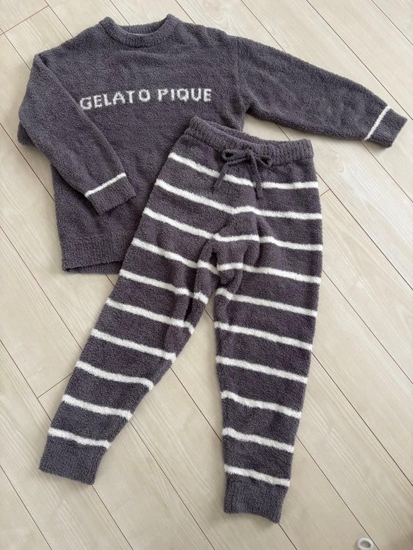 GELATO PIQUE フリース ルームウェア 上下セット