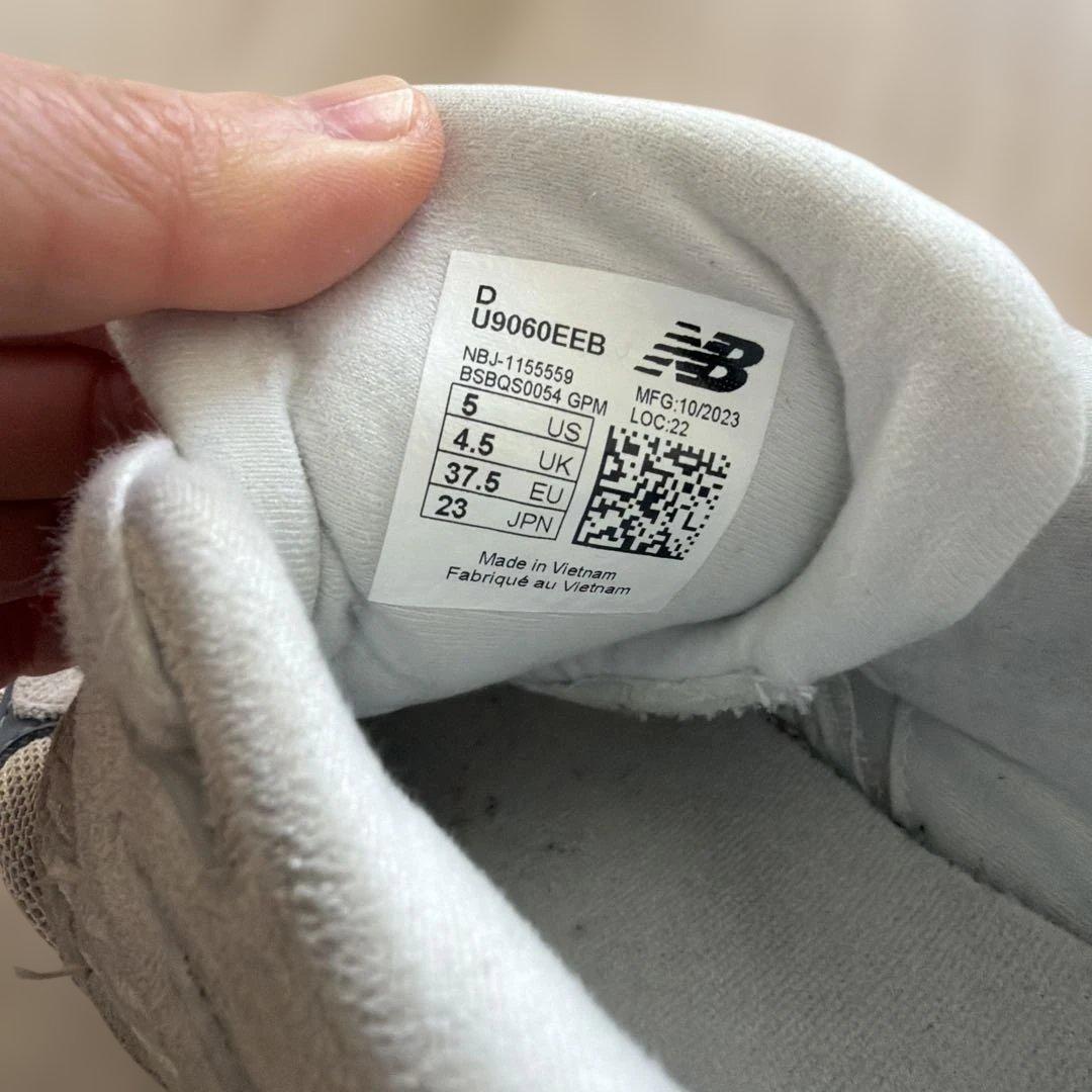 New Balance ニューバランス U9060EEB 23㎝