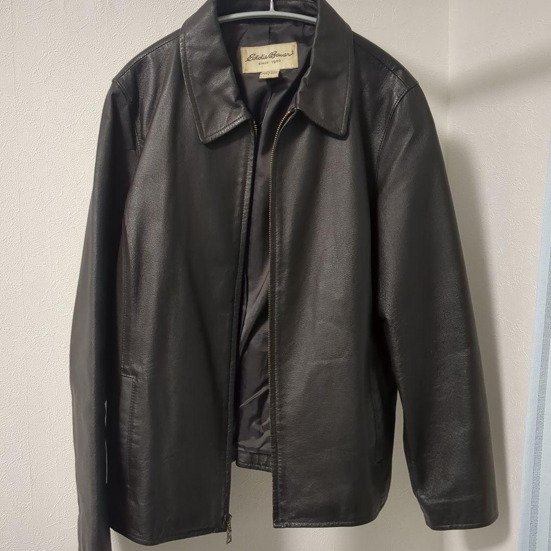 Eddie Bauer レザージャケット Petite