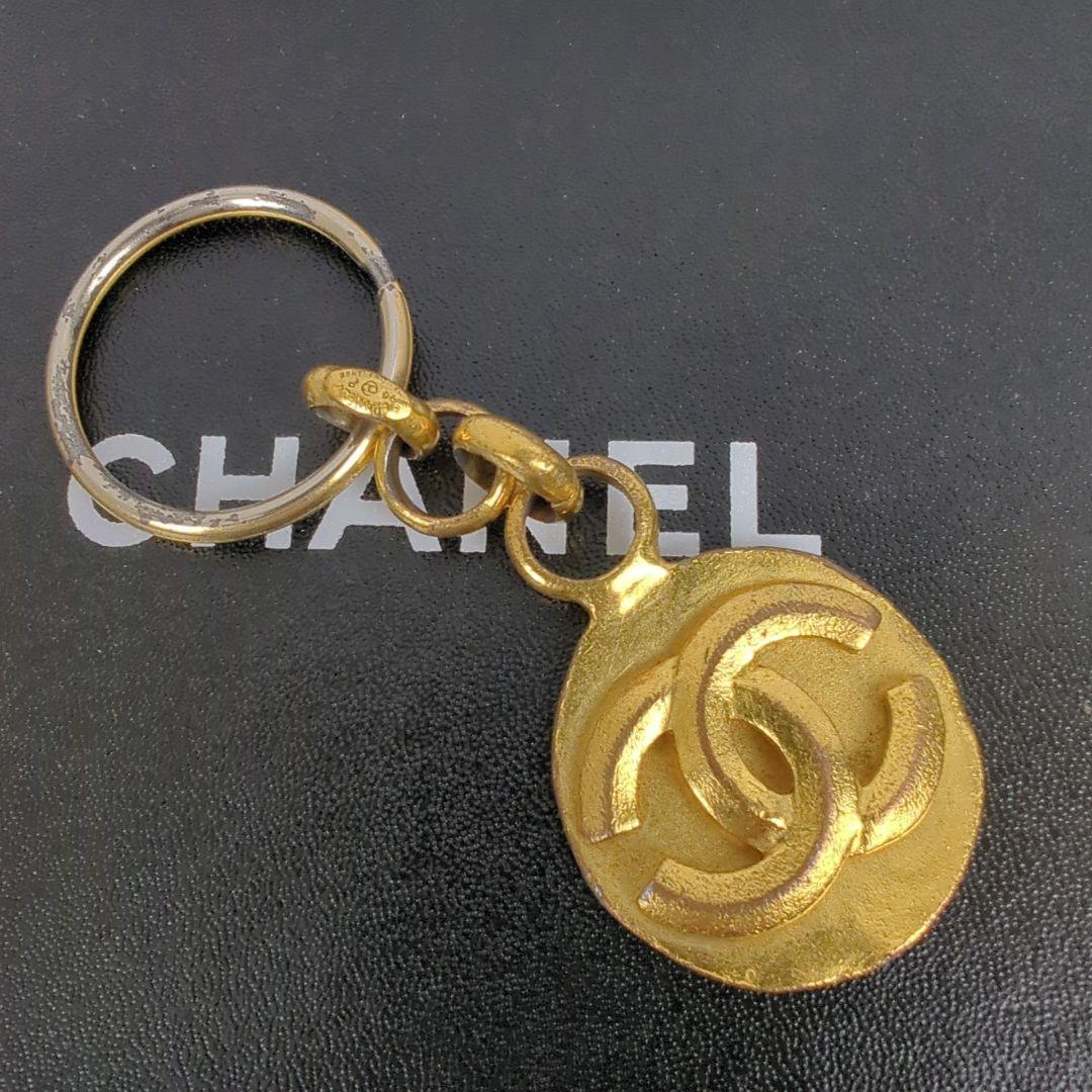 CHANEL シャネル キーホルダー キーリング ココマーク メダル