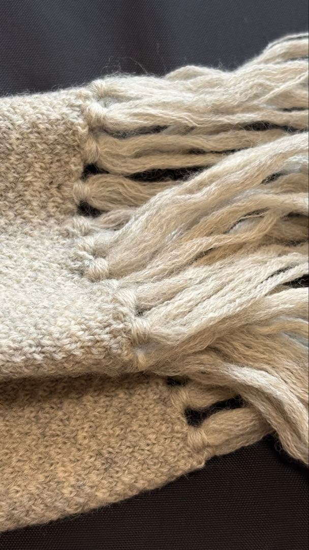 ランバン　LANVIN　2014AW ロングフリンジマフラー　ルカ