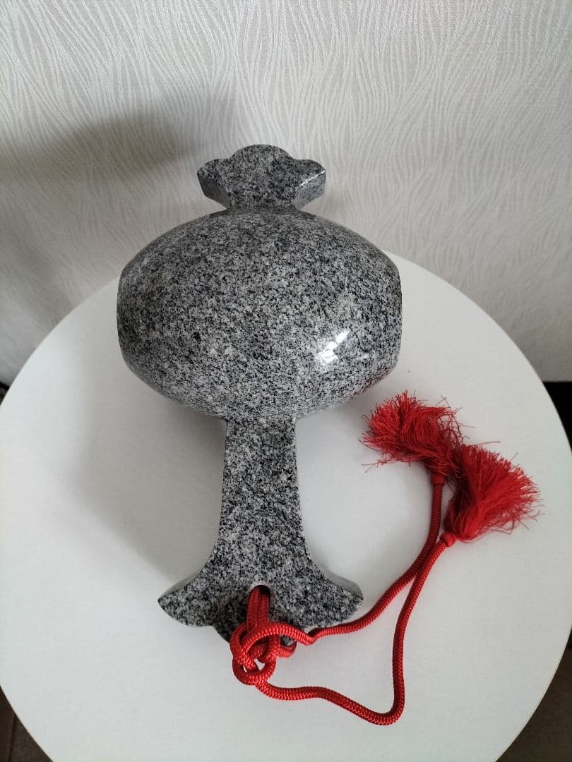 御影石 打出の小槌 インテリア 彫刻