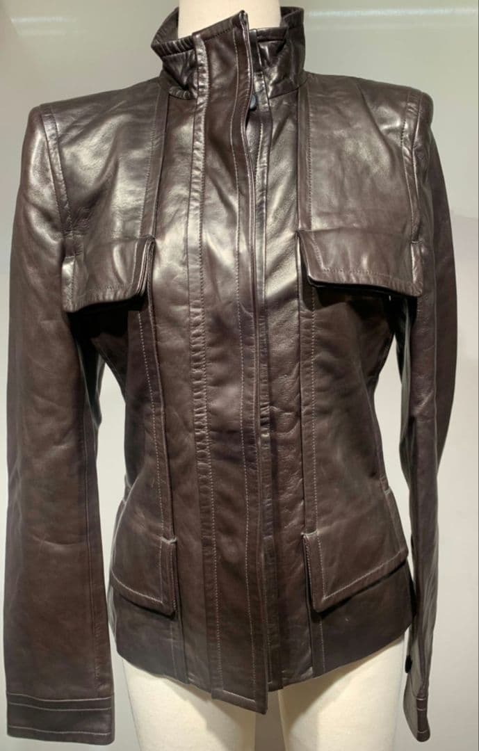 SAINT LAURENTレザージャケット