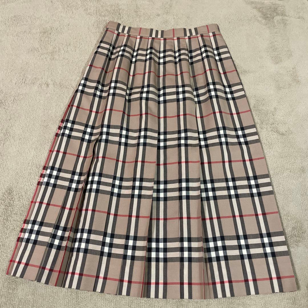 BURBERRY'S チェック柄 プリーツスカート