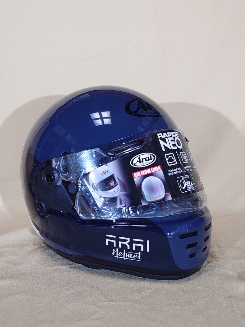 ARAI RAPIDE NEO REACT XL ナイトブルー