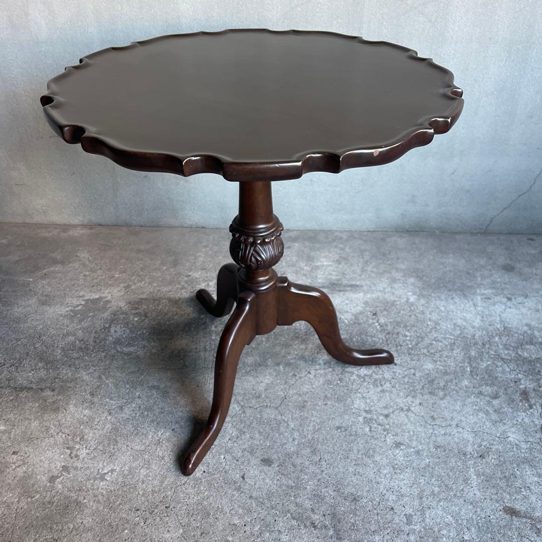 オールドビンテージ　イギリス ワインテーブル　サイドテーブル