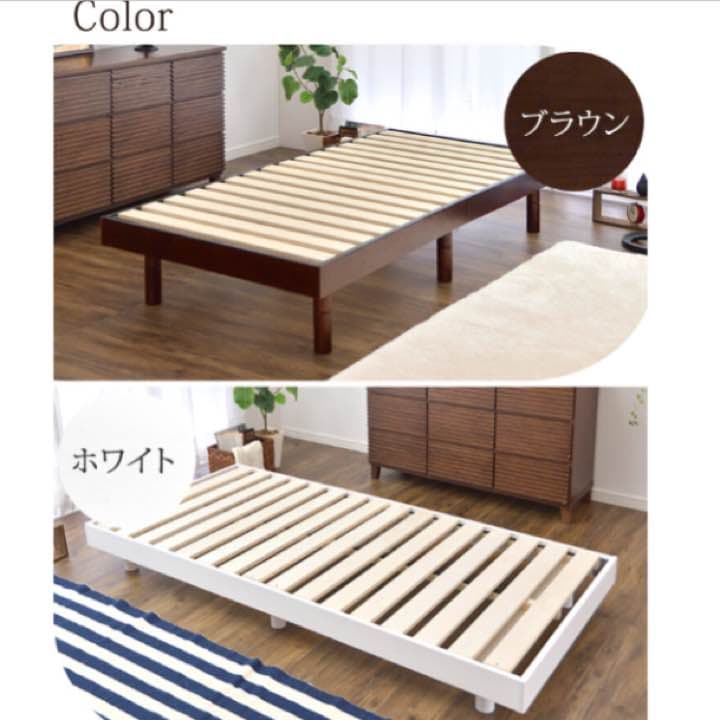 シングルベッドすのこシングル