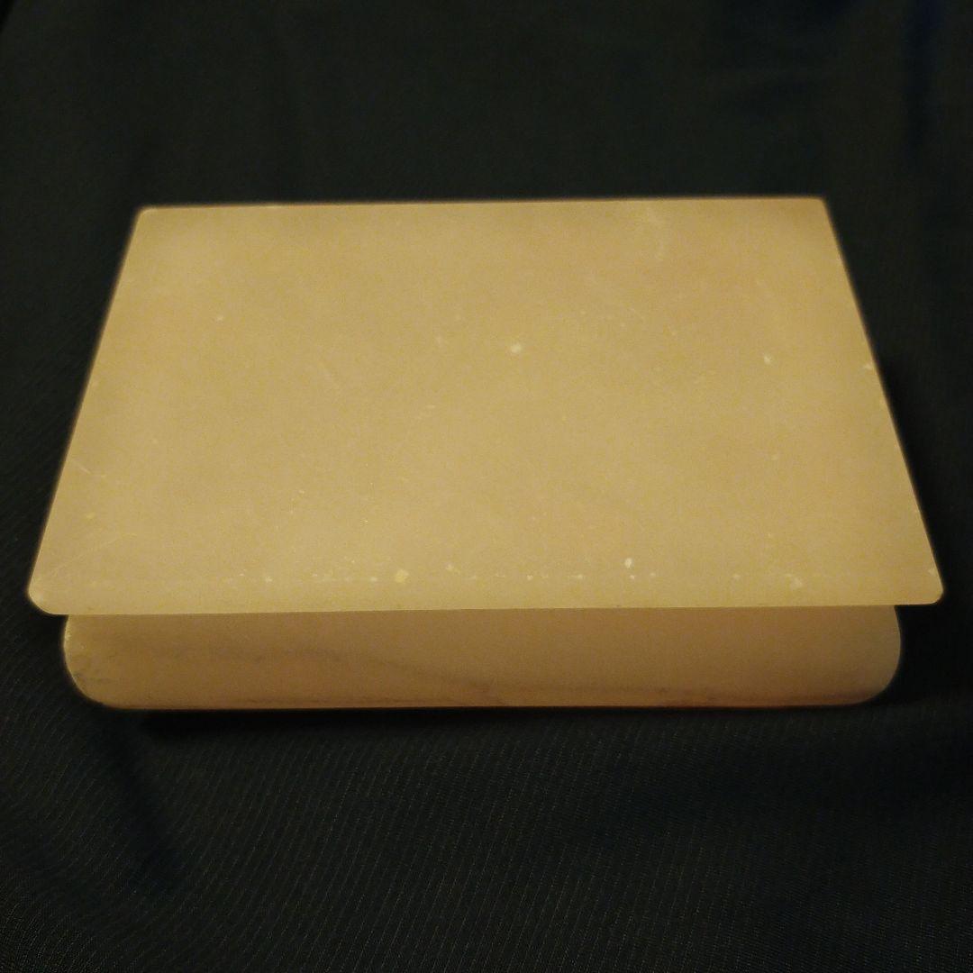 天然石　ローズクォーツ　紅水晶　小物入れ　要修理