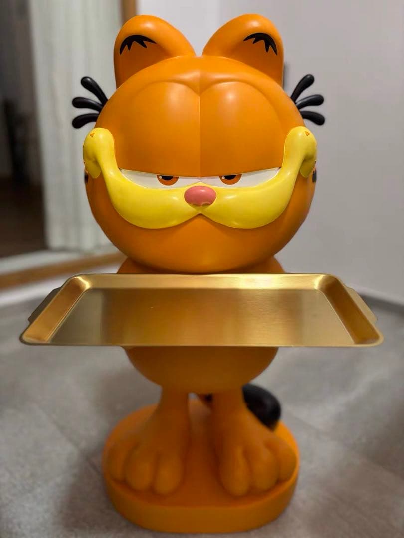新品 ガーフィールド 特大 インテリア サイドテーブル 置物