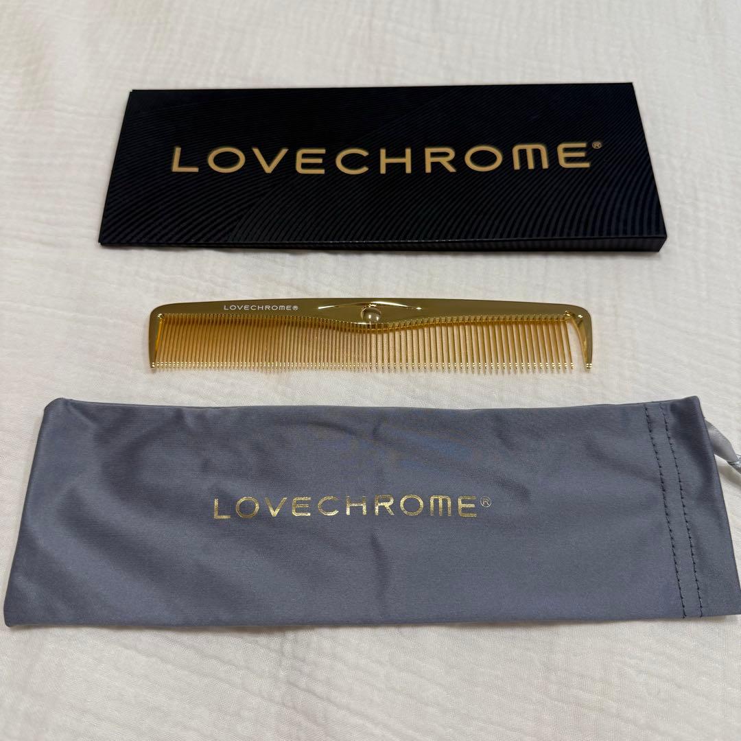 ラブクロム K24GPスタイリングコーム ゴールド