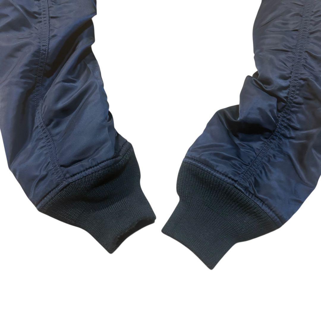 アルファインダストリーズ MA-1 フライトジャケット ネイビー Sサイズ