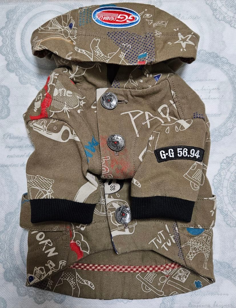 レア　新品　アトリエGG　グラフィックリ メイクパーカー