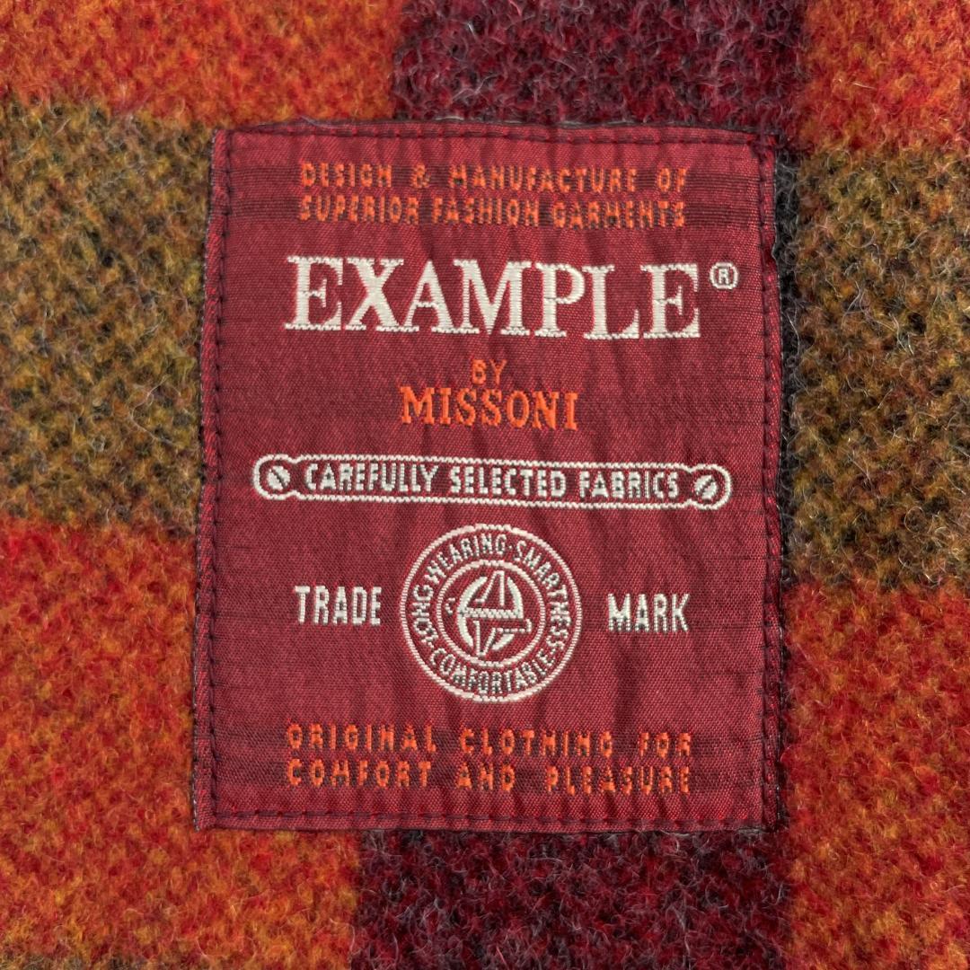 r*】様 極美品✨ MISSONI ヴィンテージ ウール チェック柄 ブルゾン