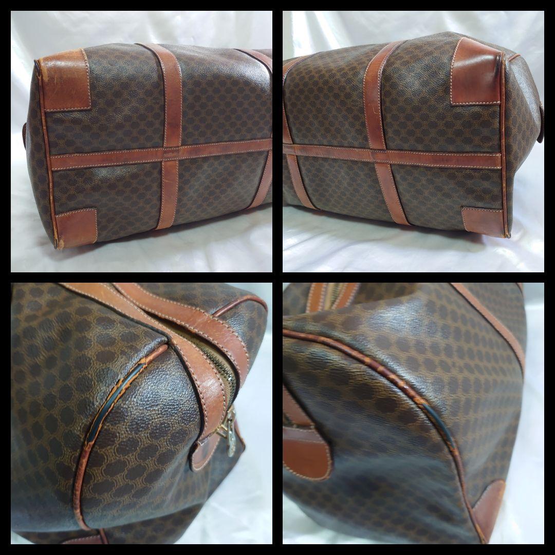 CELINE マカダム柄 ボストンバッグ 旅行カバン