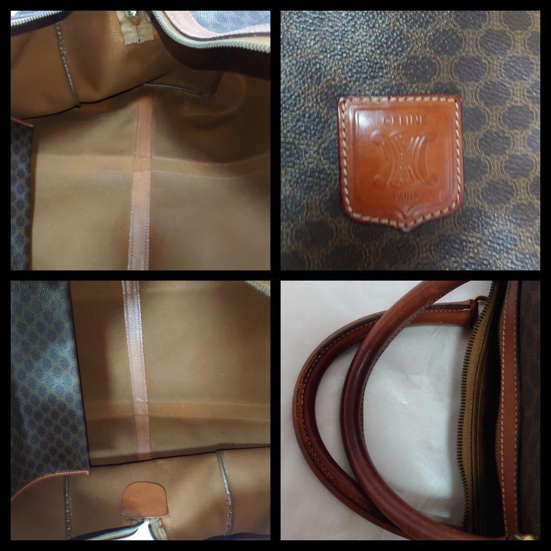 CELINE マカダム柄 ボストンバッグ 旅行カバン