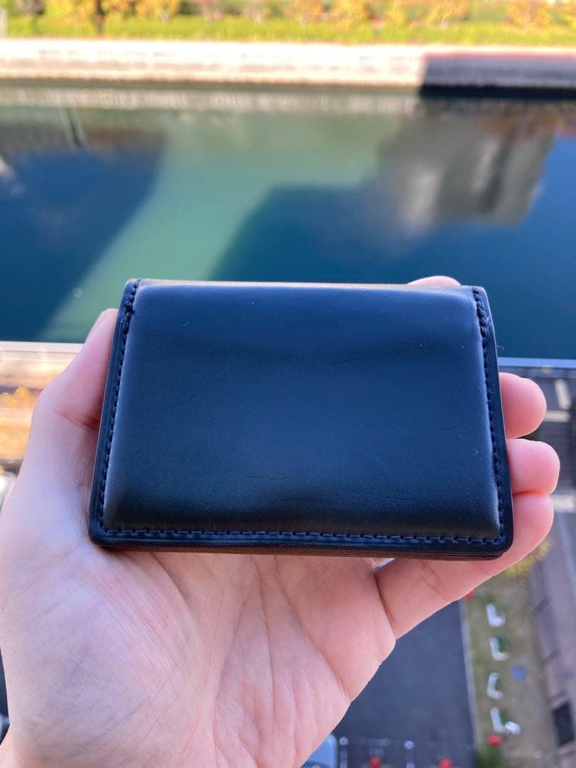 【せいや】両面国産コードバンの小銭入