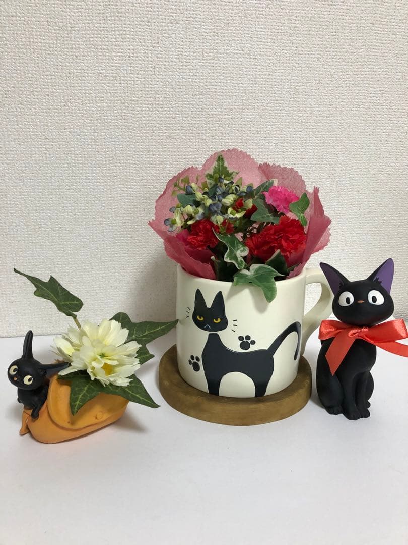 魔女の宅急便 ジジ カップ プランター セット
