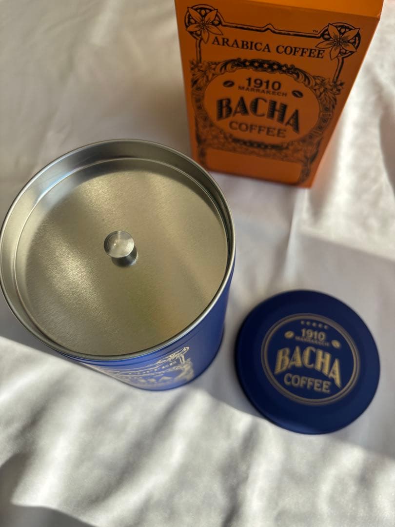 【新品・箱入り】Bacha Coffee バシャ　キャニスター　ロイヤルブルー