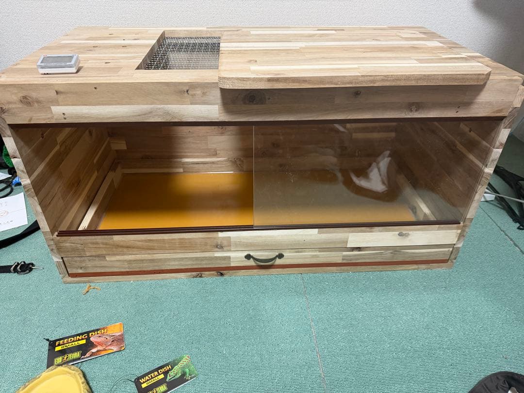 爬虫類ケージ　飼育セット