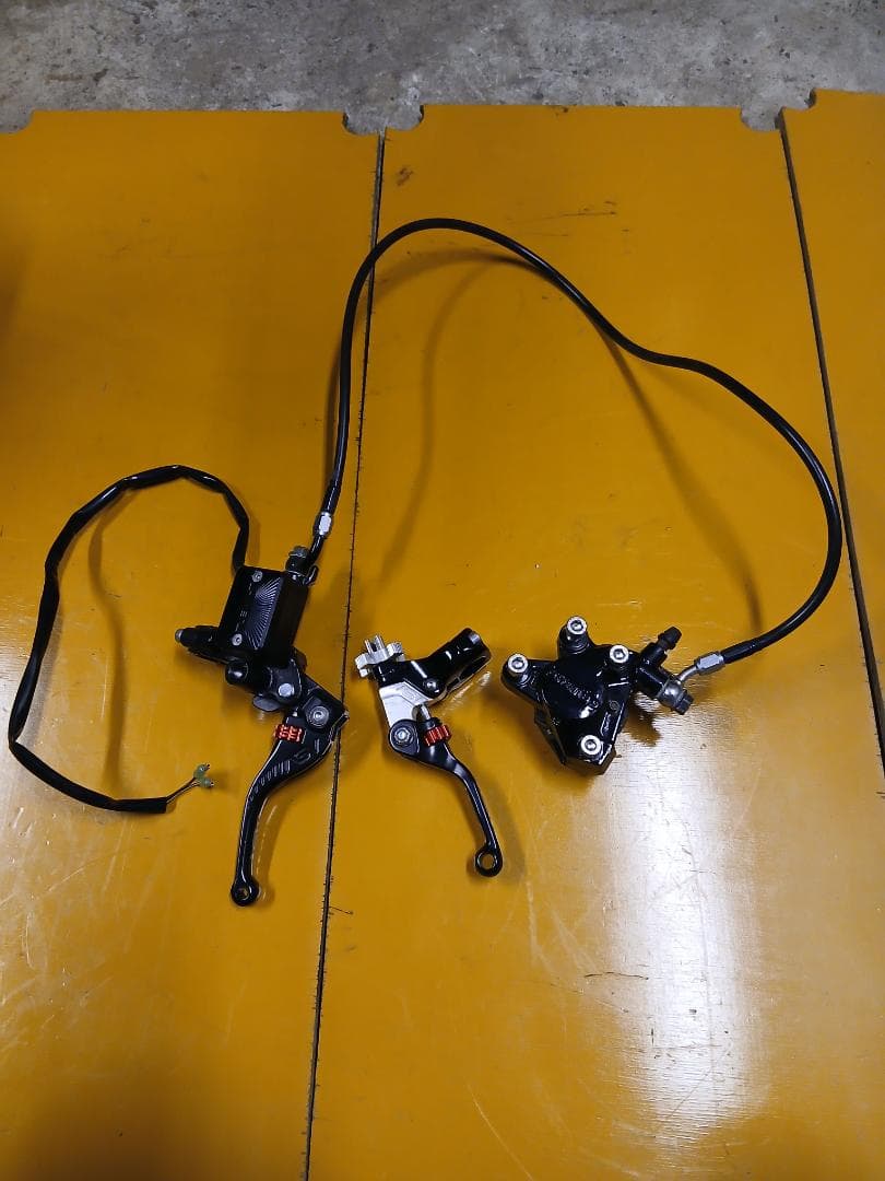 ズーマー外し ブレーキシステムセット マスター、キャリパー ASVレバー セット