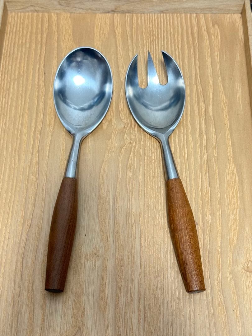 Dansk Fjord サービングスプーン & フォークGERMANY ダンスク