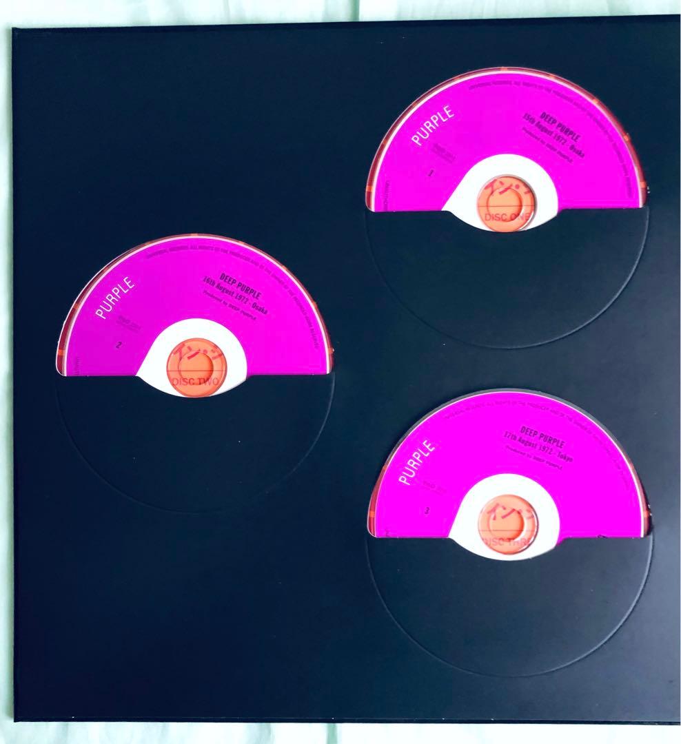 【限定ボックス4CD/1DVD/7”】ディープ・パープル　メイド・イン・ジャパン