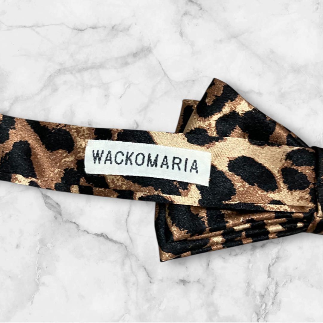 【美品】WACKO MARIA ワコマリア　蝶ネクタイ　レオパード