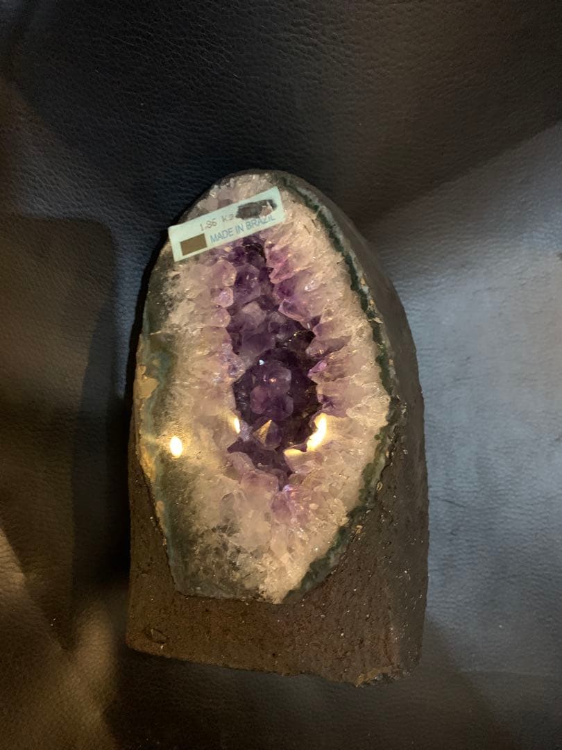 #1 アメジスト ドーム クリスタル 紫水晶 浄化 パワーストーン 1.86kg