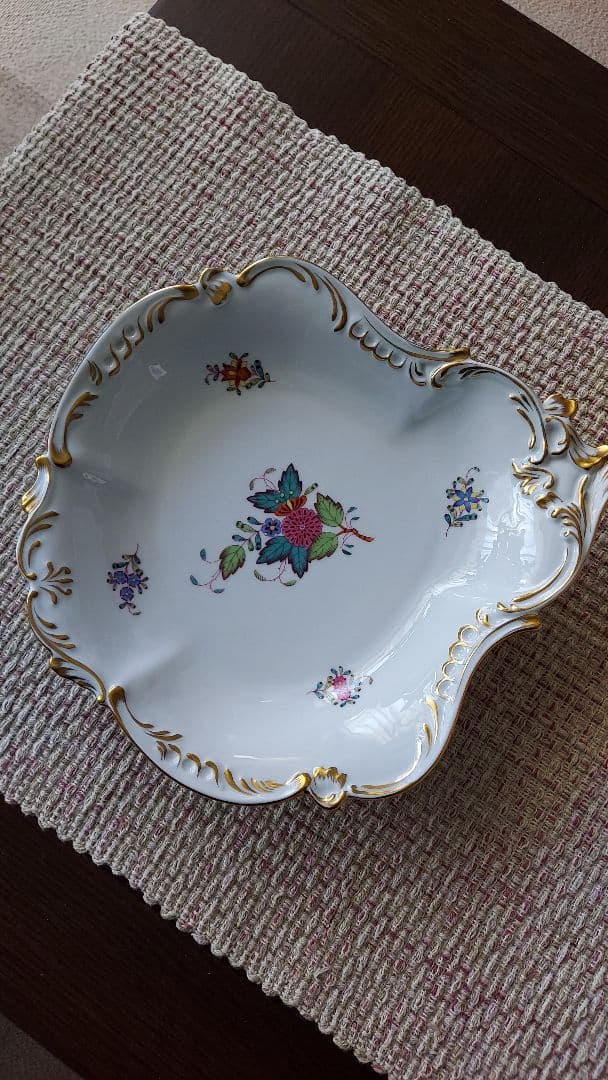 ヴィンテージ　ヘレンド　アポニー【インドの花】