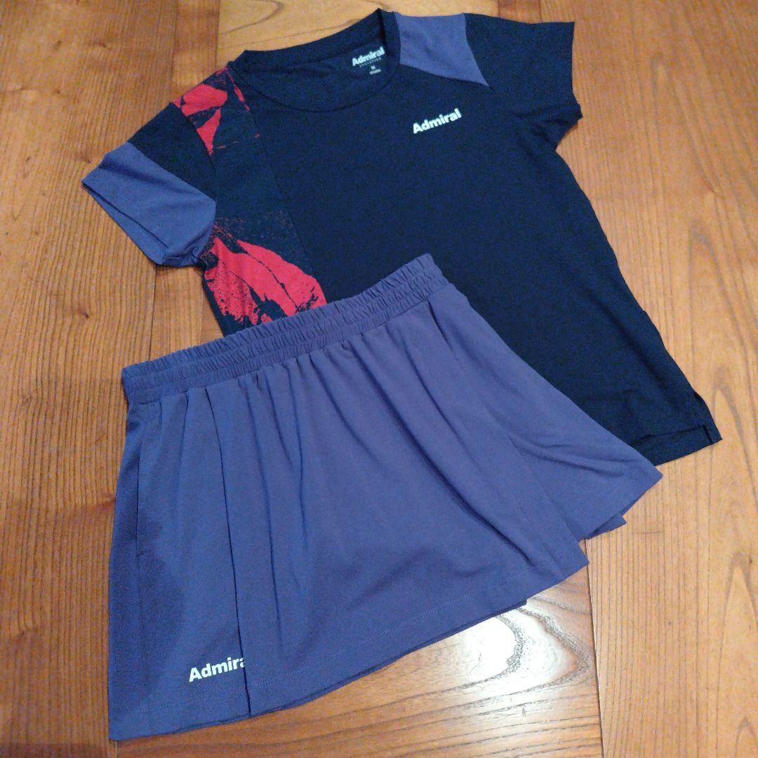 Admira テニス上下セット 　シャツМ size　 スコートLsize