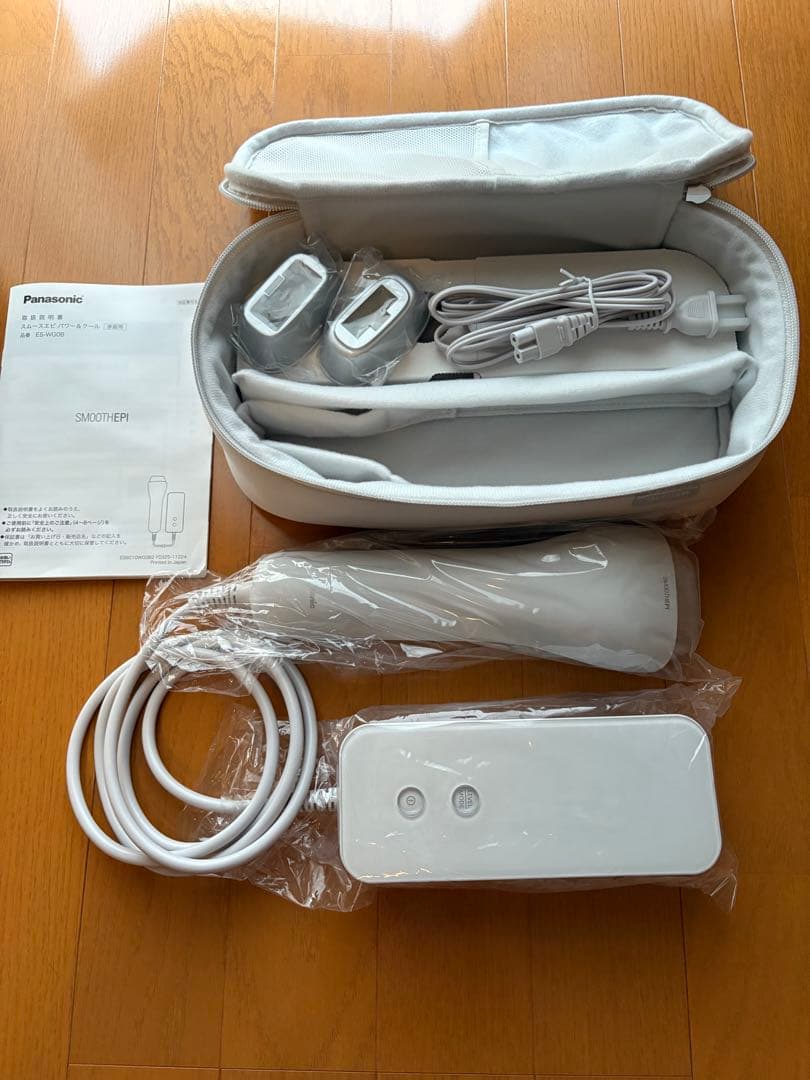 【新品同様】Panasonic スムースエピ ES-WG0B-H 脱毛器