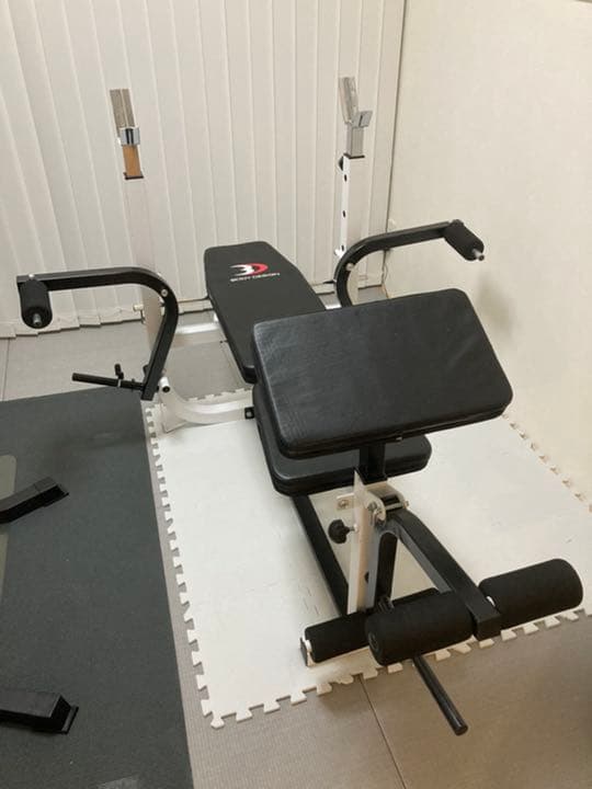 ボディデザイン　マルチプレスベンチ&バーベルシャフト　引き取り限定