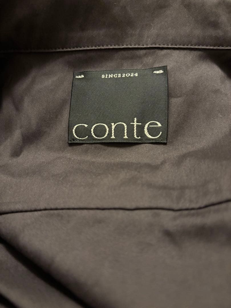 conte オープンカラー オールインワン