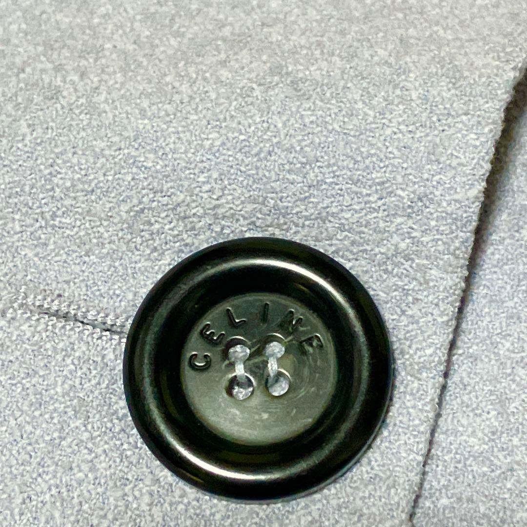 CELINE セリーヌ ロングコート ノーカラー 大きいサイズ