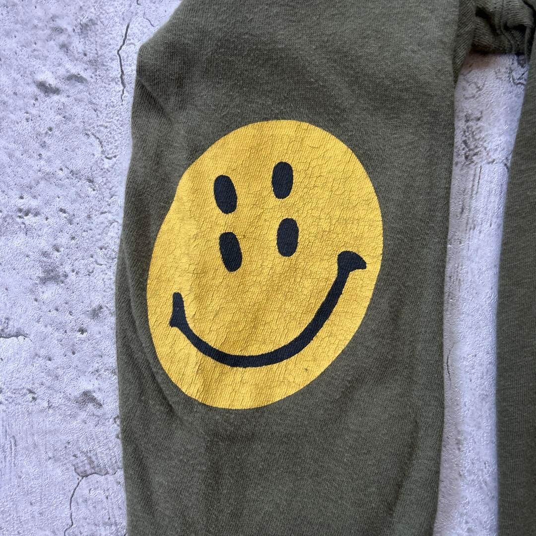 KAPITAL SMILEY スマイリーフェイス プリントTシャツ ロンT 2