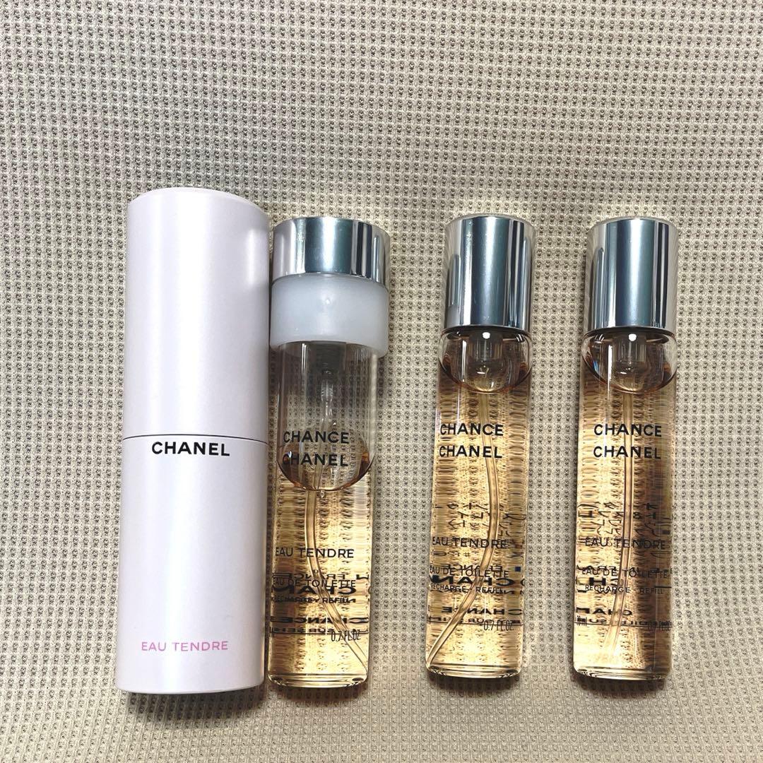 ロ*ン様 CHANEL CHANCE Eau Tendre 3本セット