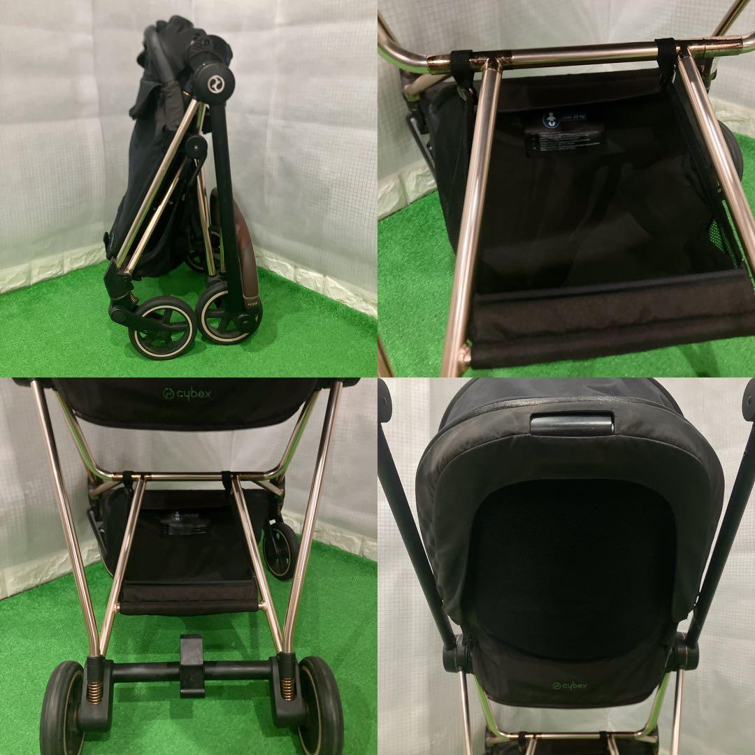 cybex サイベックス ミオス ベビーカー ブラック ローズゴールド 即日発送