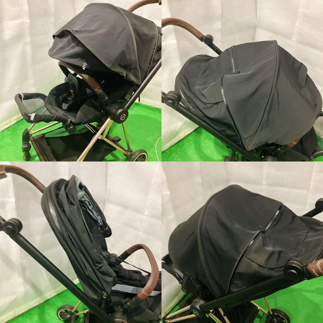 cybex サイベックス ミオス ベビーカー ブラック ローズゴールド 即日発送