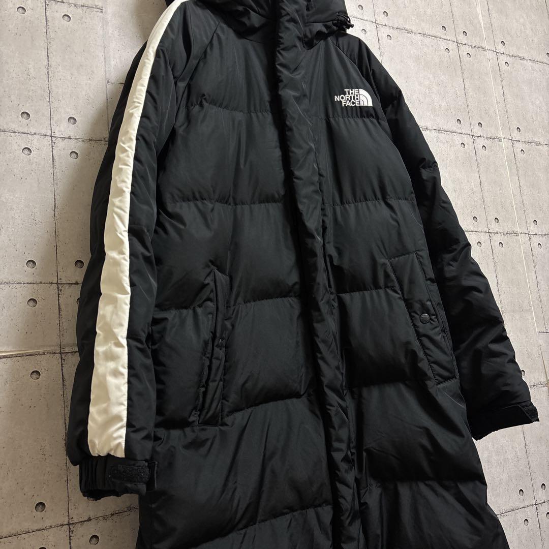 ふうちゃんノースフェイス ベンチコート ロングコート メンズL ブラック