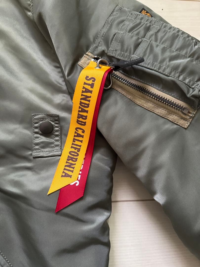 Standard California ×Alpha MA-1 キムタクMサイズ