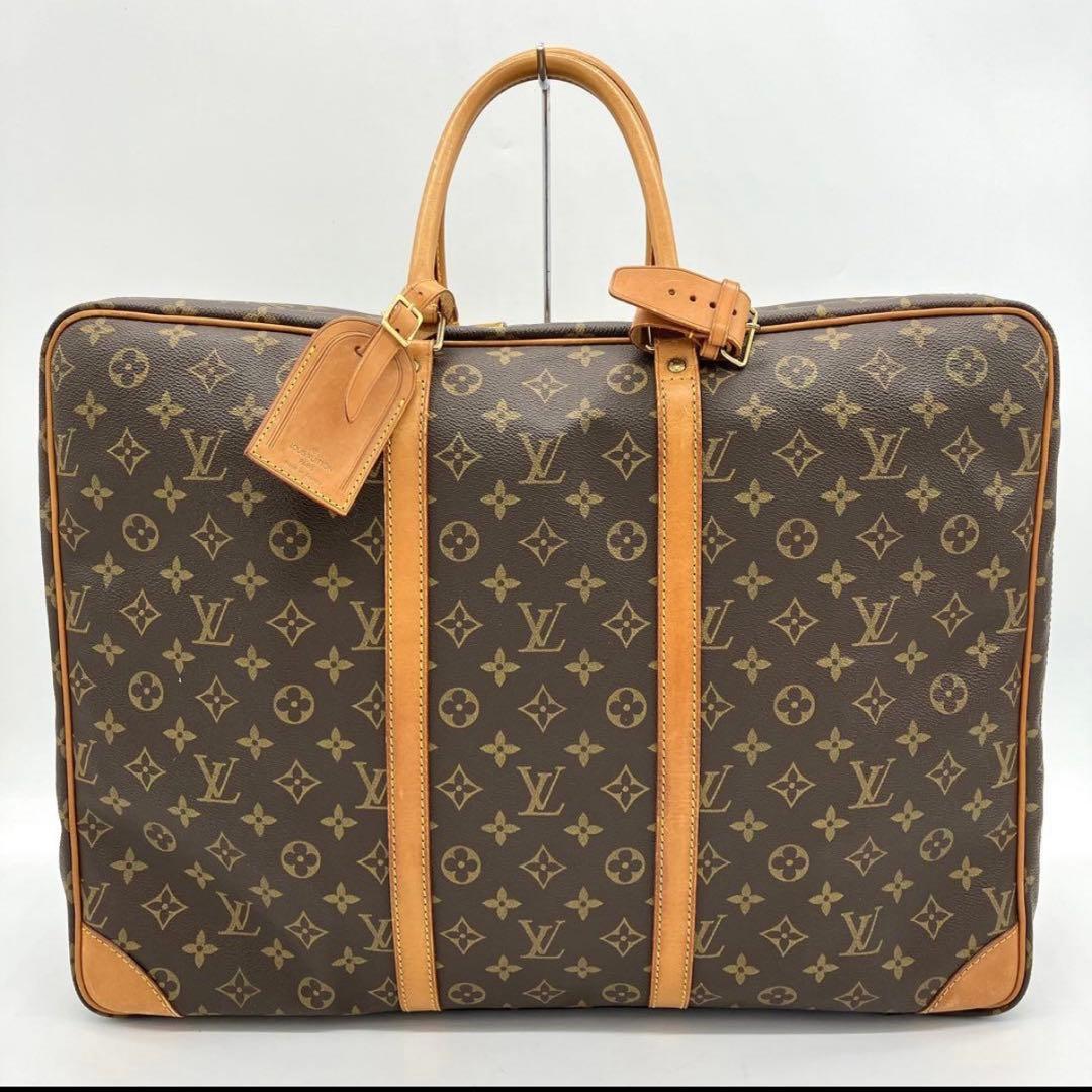 【LOUIS VUITTON】ボストンバッグ　シリウス50 モノグラム　南京錠