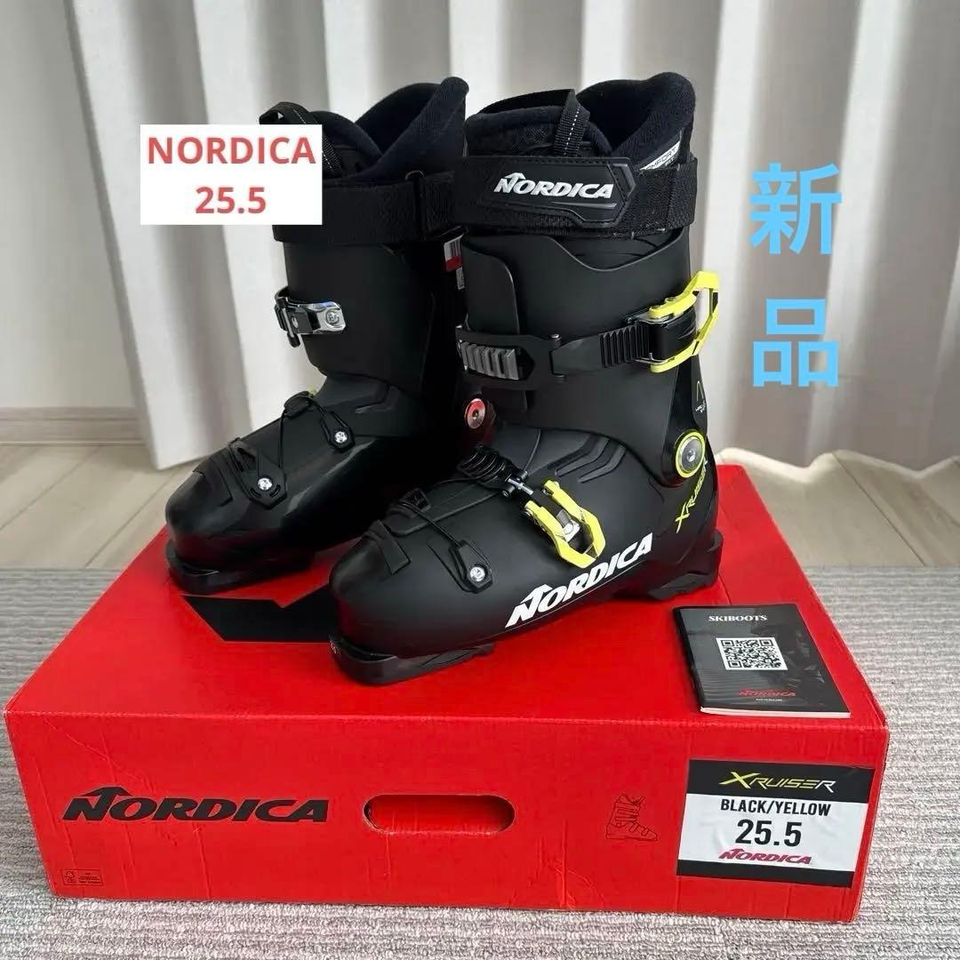 NORDICA XCRUISER ブラック/イエロー 25.5