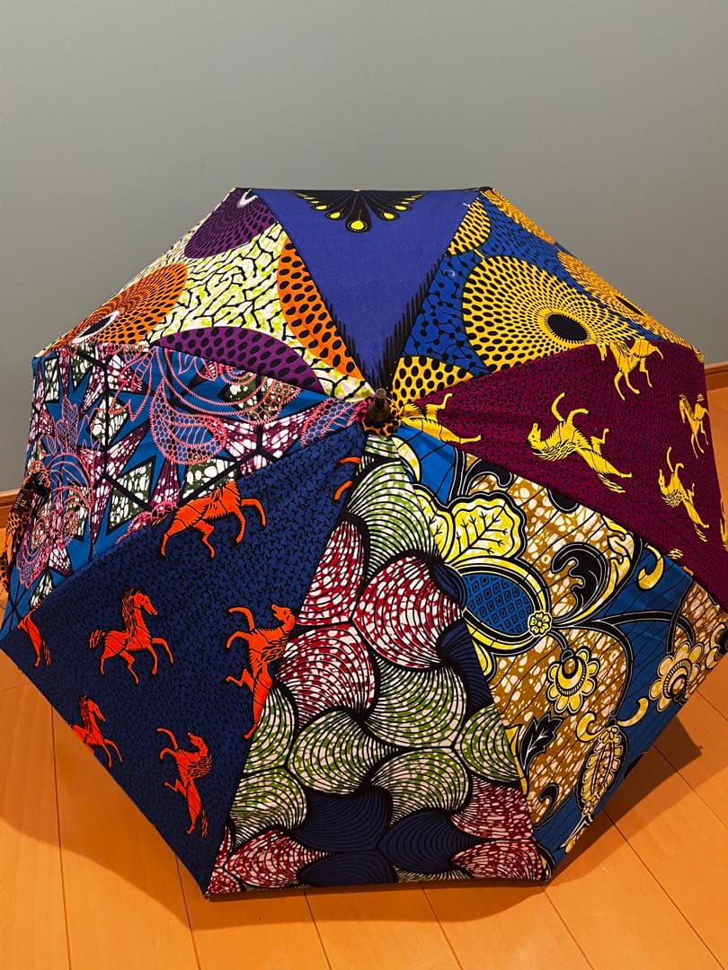 アフリカン　日傘　【878】