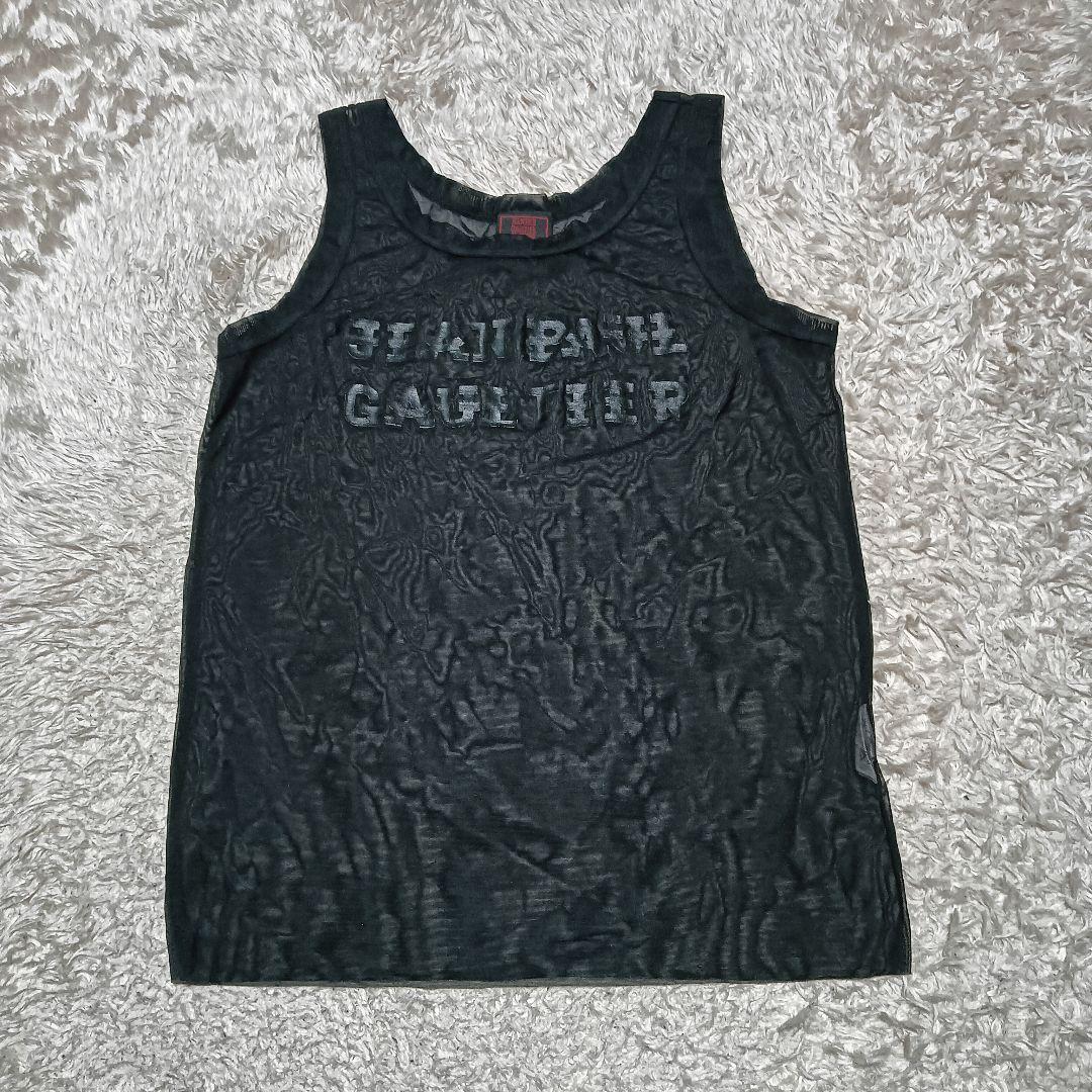 美品✨️ジャンポールゴルチエ　ロゴトップスタンクトップ　パワーネット　男女兼用