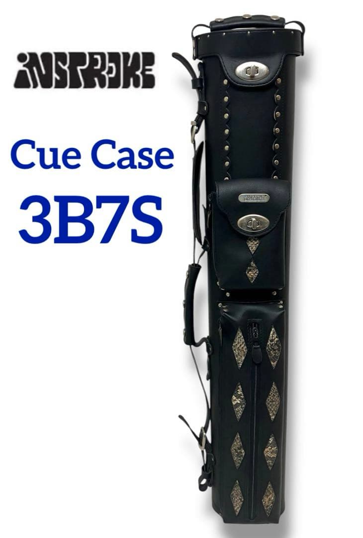 本革 蛇革 送料無料Instroke Cue Caseビリヤード キューケース