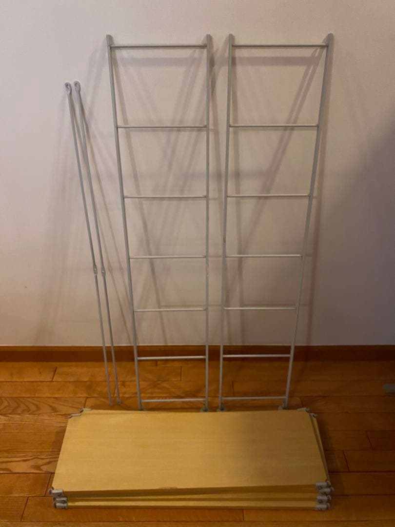 無印良品 スチールラック 3段 廃盤品 ダメージ有