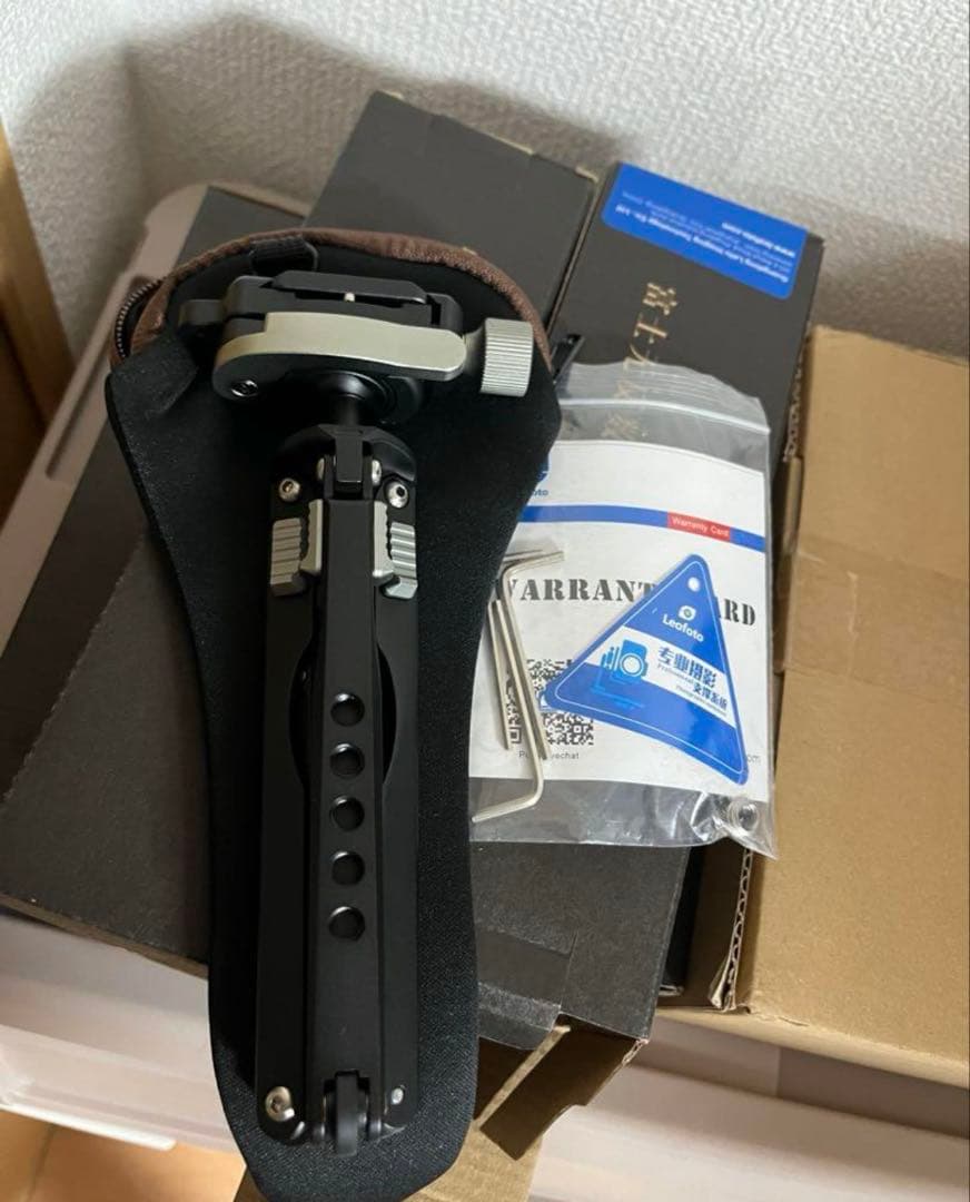 Leofoto mt-03スパイダーミニ三脚ポケット三脚FUJIFILMコラボ品